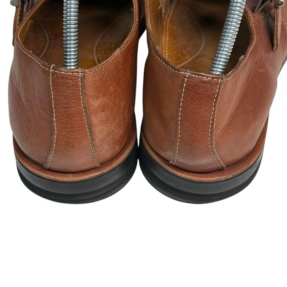 Sandro Moscoloni Men Brown Leather Fisherman Sandals Comfort Walk 4051 Size 9.5D main image 6